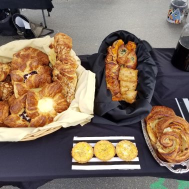 Delicious Breakfast Pastries on a Table by Petite Astorias, Escondido, California